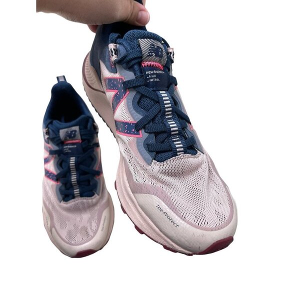 New Balance DynaSoft Nitrel V4 Trail Running Sneaker Saturn Pink Size 11 - Picture 4 of 12